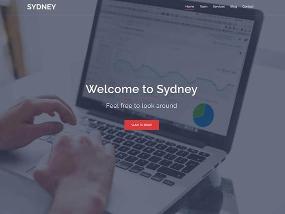 Tema Sydney de WordPress para causar impacto